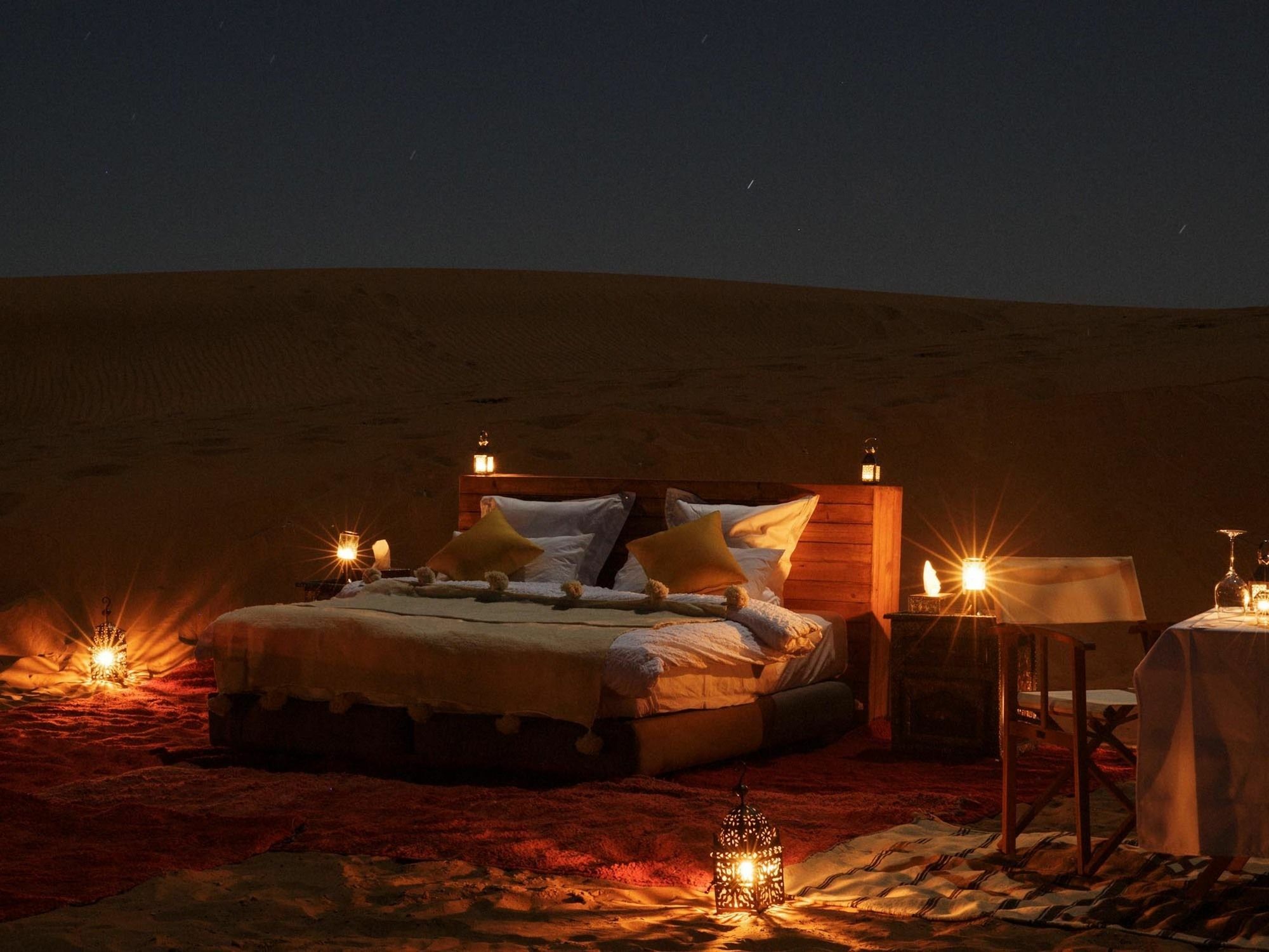 Hotel Nubia Luxury Camp Erg Chegaga El Gouera Exterior foto